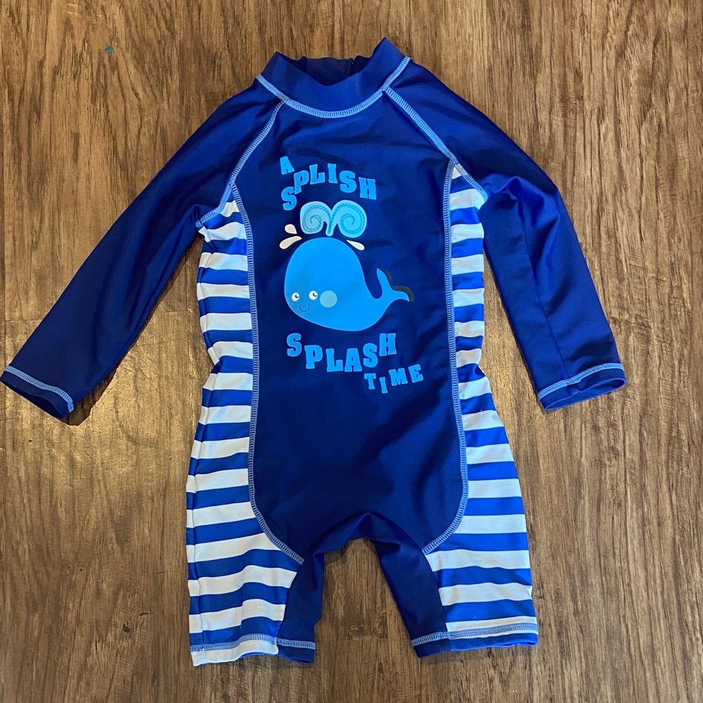 Blue Whale Kids Swim Suit